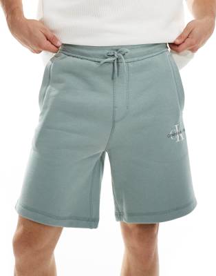 Calvin Klein Jeans Calvin Klein Jeans jersey shorts in slate grey