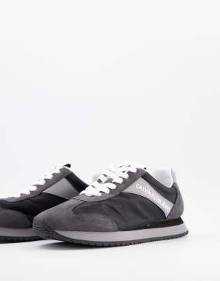 basket en cuir calvin klein