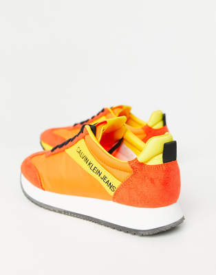 calvin klein shoes orange