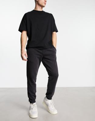 Calvin Klein Jeans Black Cotton Joggers (Workout Pants)