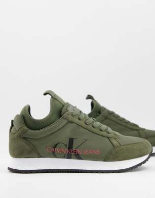 Calvin Klein Jeans Jongi sneakers in green ASOS