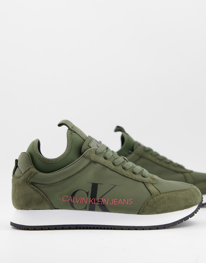 Calvin Klein Jeans Jongi Sneakers In Green | ModeSens