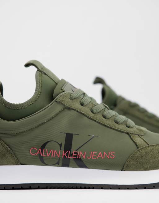 Calvin klein store shoes green