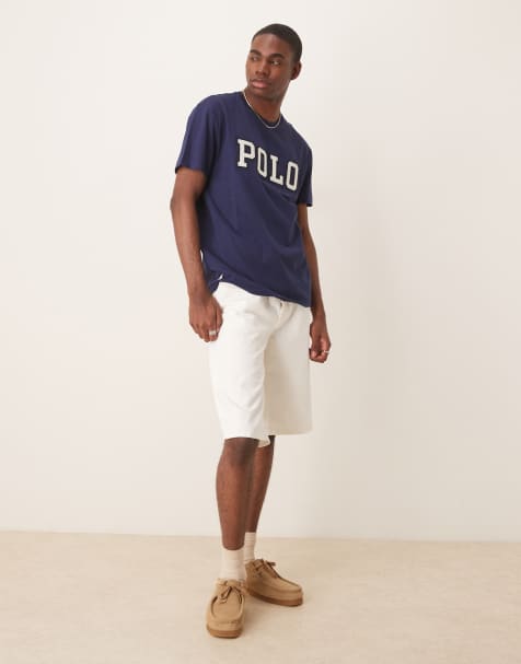 Calvin Klein Jeans - Jorts vestibilità comoda lavaggio bianco - view 1