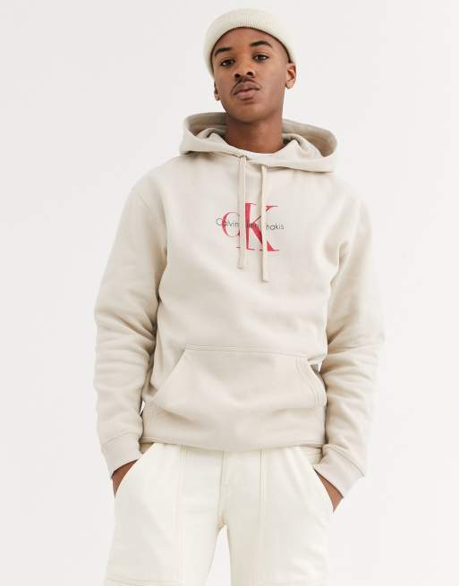 Calvin klein 2025 hoodie beige