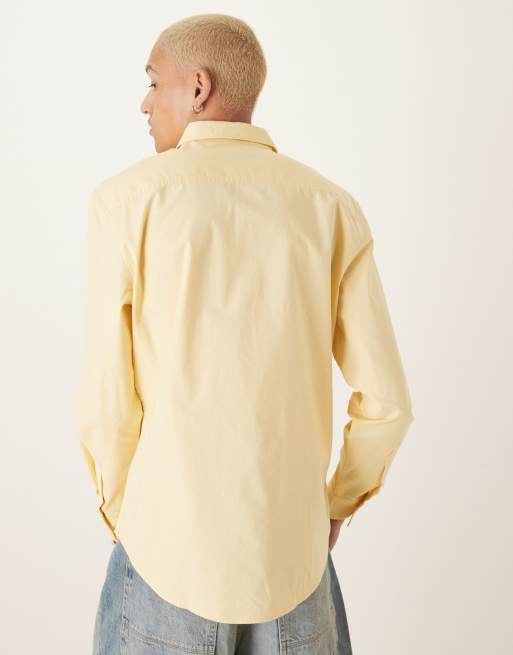 Calvin Klein Jeans - Klassiek Oxford overhemd in geel, 3 van 4