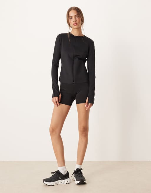 Calvin Klein Jeans – Langärmliges Baselayer-Oberteil in Schwarz, 4 von 4