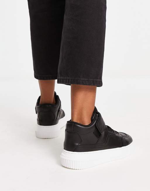 Calvin klein jeans leather shop chunky trainers