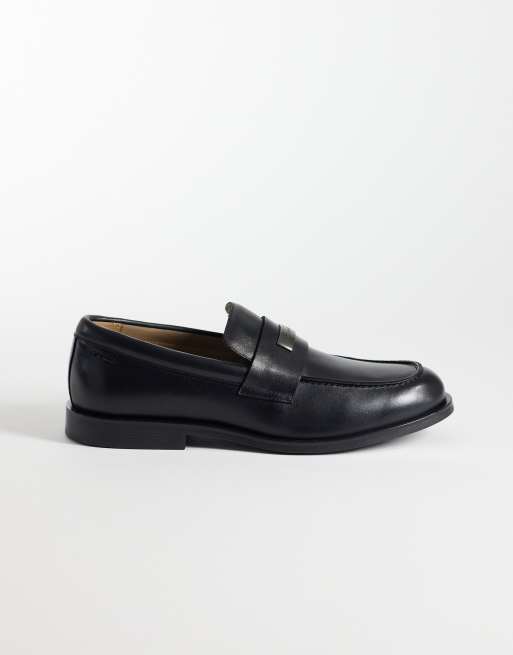 Calvin Klein Jeans – Loafer aus Leder in Schwarz, 3 von 4