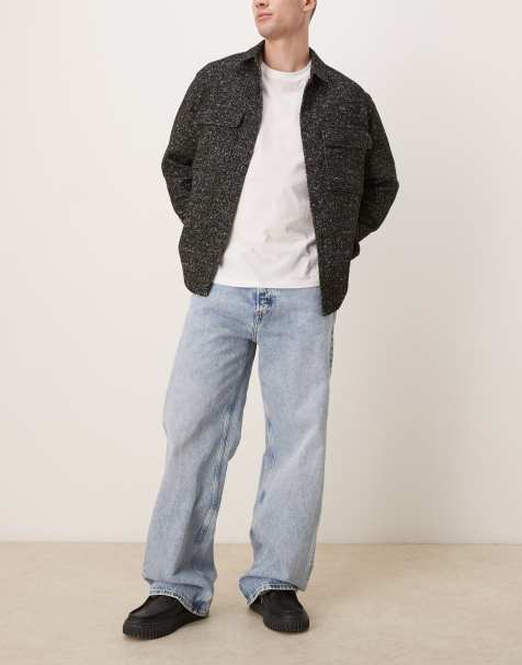 Calvin Klein Jeans – Locker geschnittene Jeans in heller Waschung im Stil der 90er - view 1
