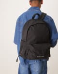 [Calvin Klein Jeans] Calvin Klein Jeans logo backpack in black-Multi No Size MULTI