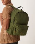 [Calvin Klein Jeans] Calvin Klein Jeans logo backpack in khaki-Multi No Size MULTI