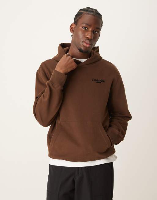 Brown and black hoodie online