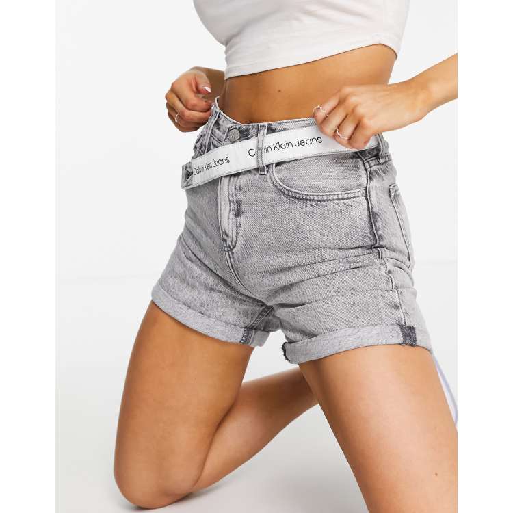 Calvin klein grey clearance shorts womens