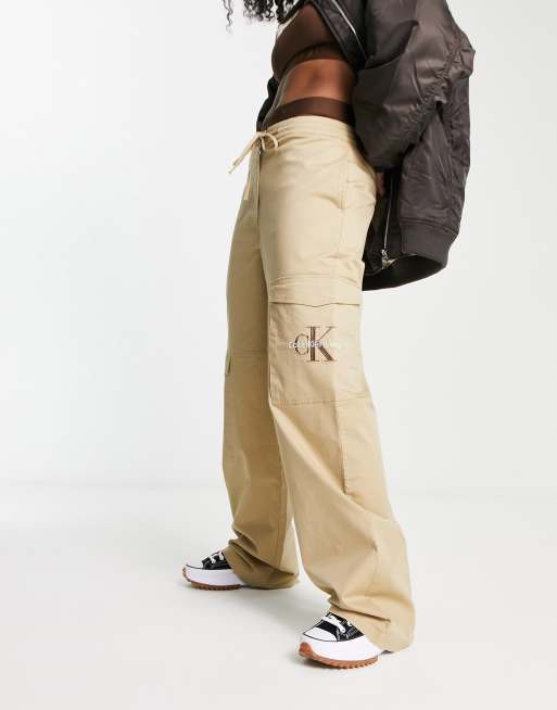 Branded sale cargo jeans