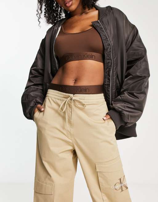 Calvin klein hot sale crop pants