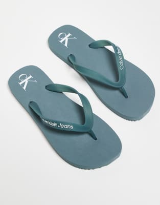  logo flip flops 
