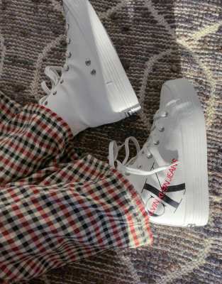 calvin klein high tops