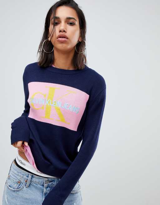 Womens calvin klein discount jumpers