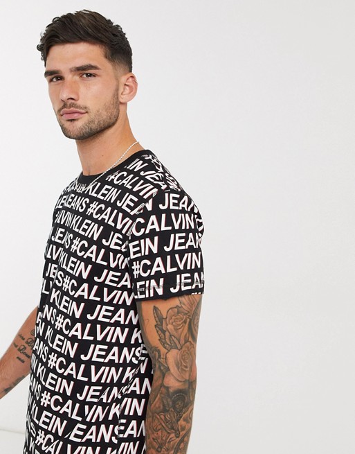 Calvin Klein Jeans #logo regular t-shirt