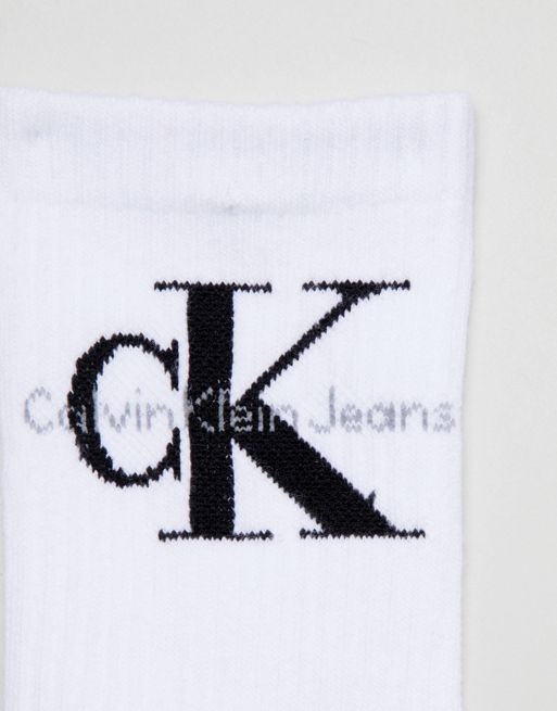 Calvin Klein Underwear WOMEN SOCK - Socks - white 