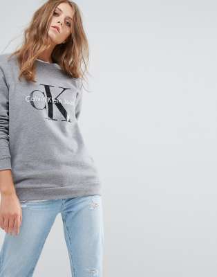 calvin klein logo jumper