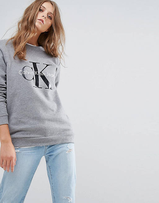 Calvin Klein Jeans logo sweatshirt | ASOS
