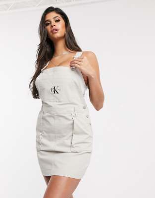 utility pinafore dress