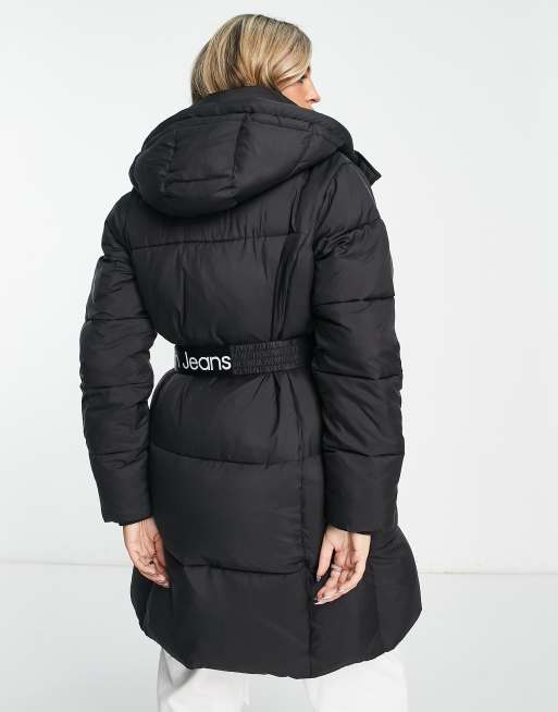 Jacket Daunenmantel Damen Calvin Klein Daunen Steppmantel Calvin - Main Image