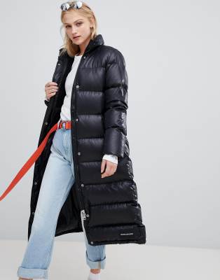 calvin klein padded coat