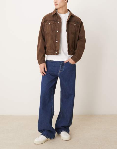 Calvin Klein Jeans - Losse jeans in jaren 90-stijl in donkere wassing - view 1