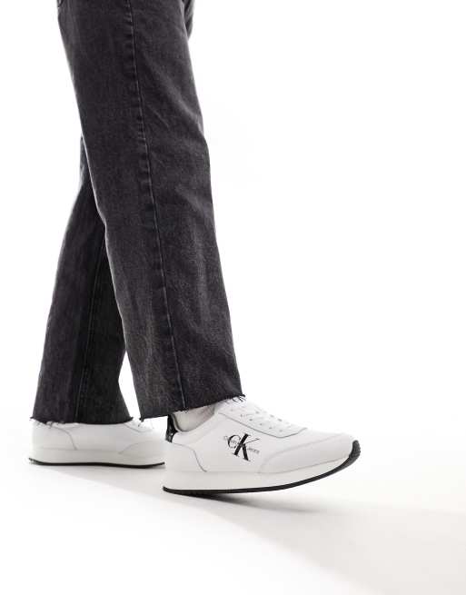 Calvin Klein Jeans low lace up trainers in multi ASOS