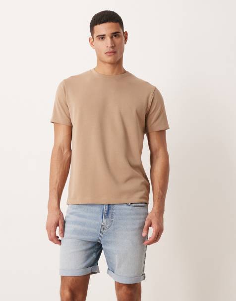 Calvin Klein Jeans - Lyseblå denimshorts i slim fit - view 1