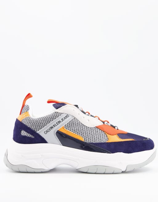 Calvin klein trainers marvin on sale