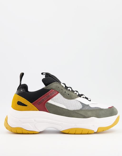calvin klein marvin mesh trainers