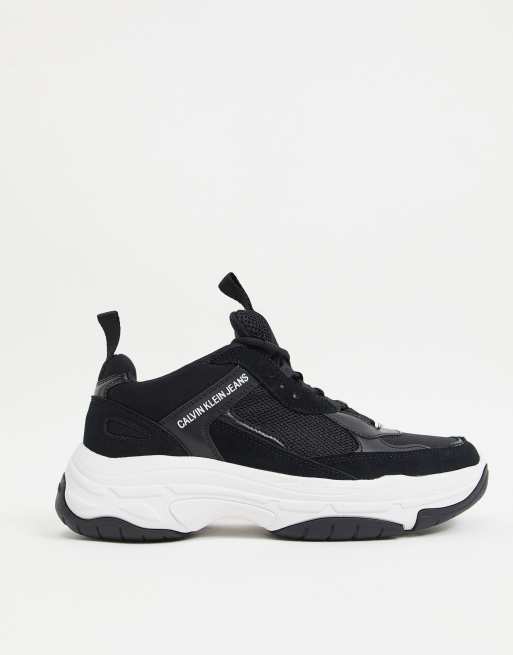 Calvin klein shop marvin logo sneaker