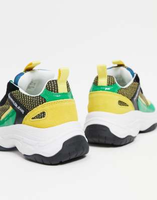 calvin klein maya trainers green