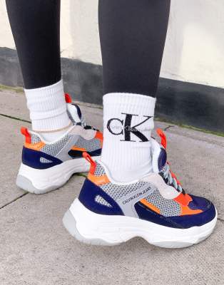 asos calvin klein trainers