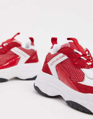 asos calvin klein trainers