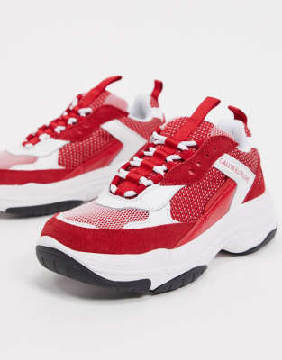 asos calvin klein trainers