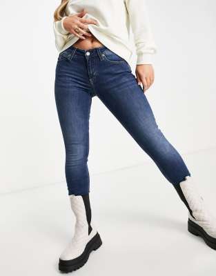 next slim mid rise jeans