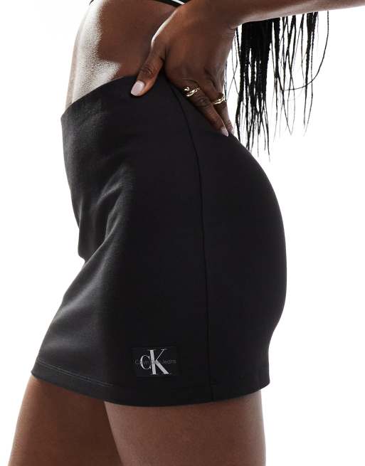Calvin Klein Jeans - Milano - Minirok in zwart