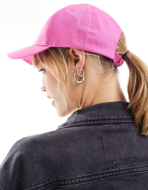 minimal monogram baseball cap pink Jeans Klein in ASOS | Calvin