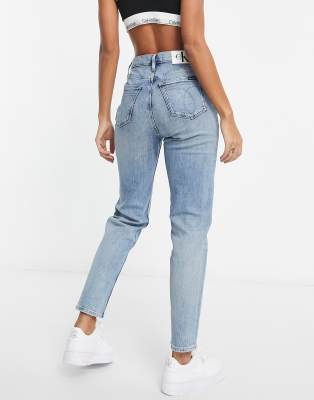 calvin klein jeans mom jean