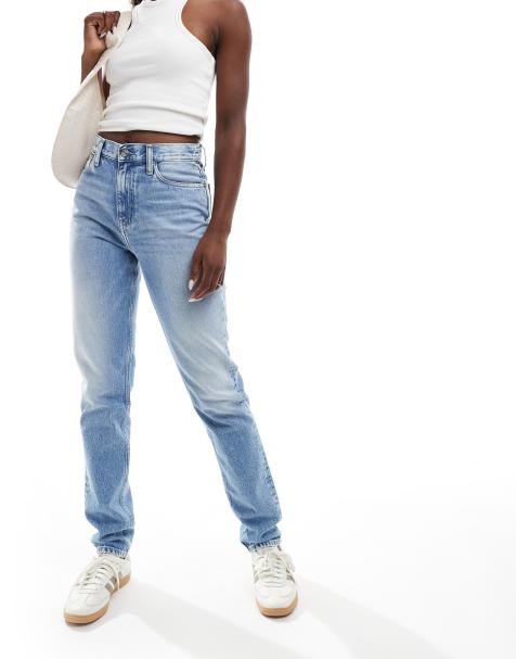 Calvin Klein Jeans - Mom jeans in lichte wassing - view 1