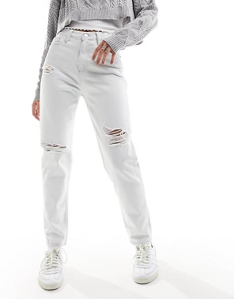 Calvin Klein Jeans mom jeans in light wash