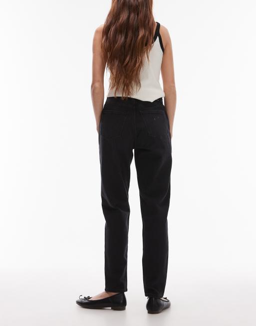 Calvin Klein Jeans - Mom jeans in zwart, 2 van 5