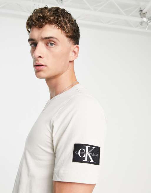 Calvin klein store badge t shirt