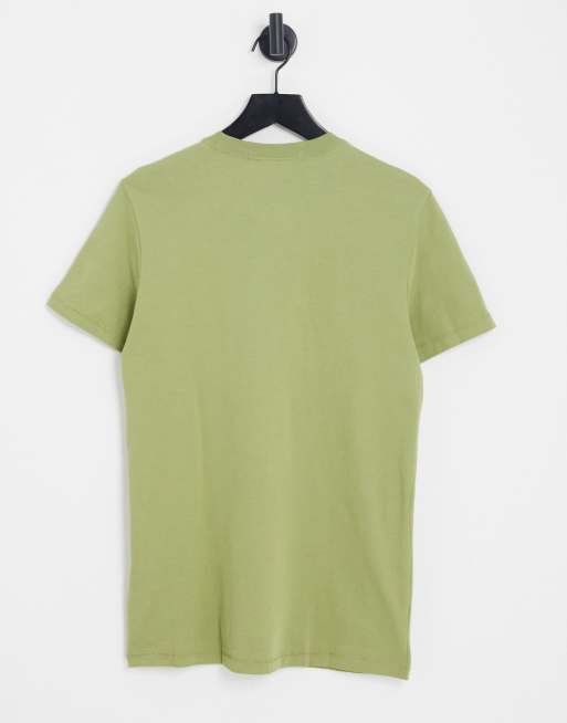 T-shirt CALVIN KLEIN JEANS Double Layer Vert LS