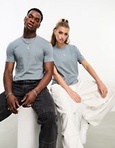 ASOS Klein Calvin Jeans stacked logo T-shirt | black in